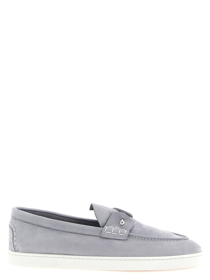 Christian Louboutin Chambeliboat Mocassini - Grigio | 74ab41c698f15658cf98caa4544e93b508277af9
