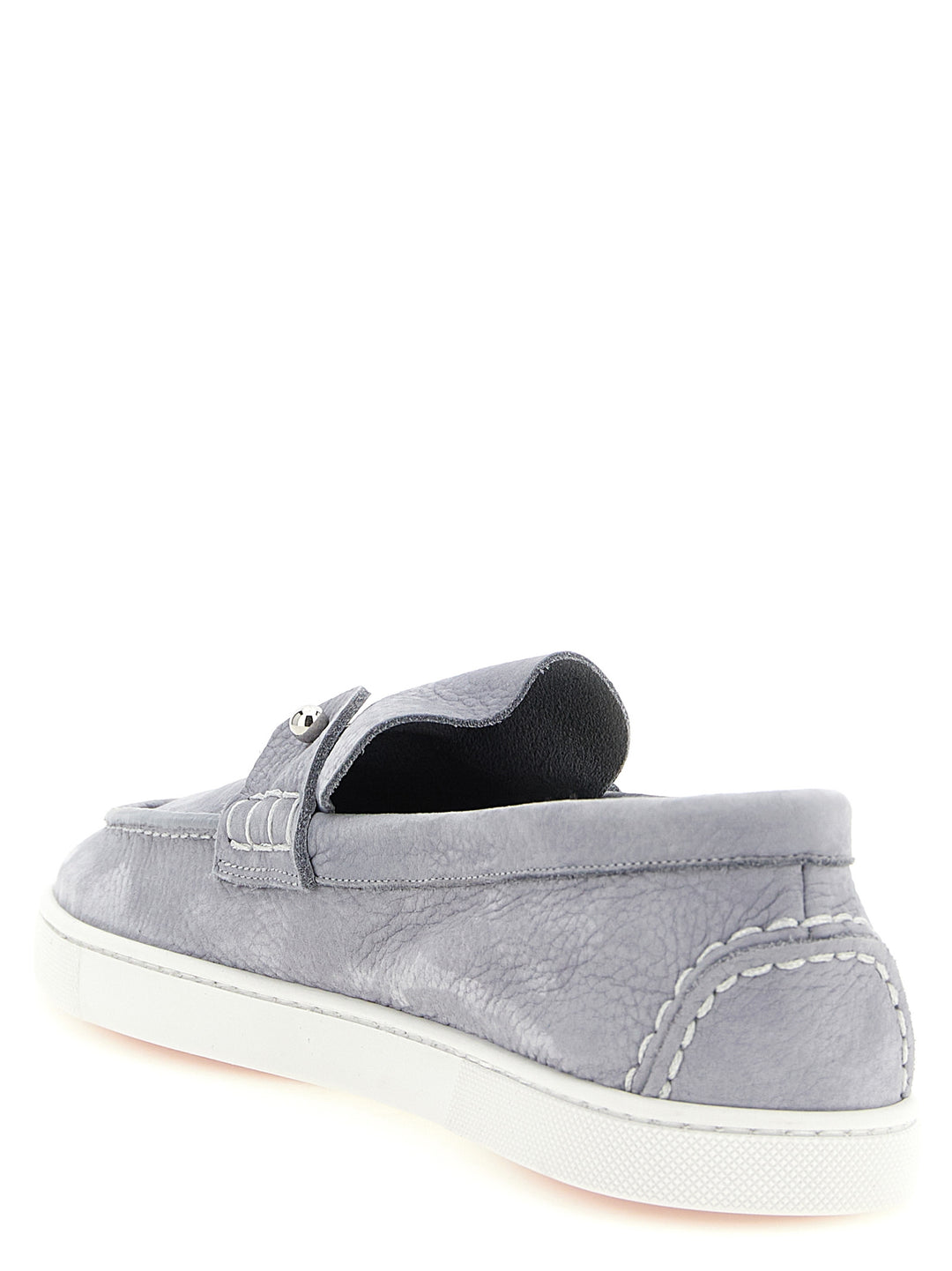 Christian Louboutin Chambeliboat Mocassini - Grigio | 3bc4afa8c2641e53641a61645cfad56850f81886