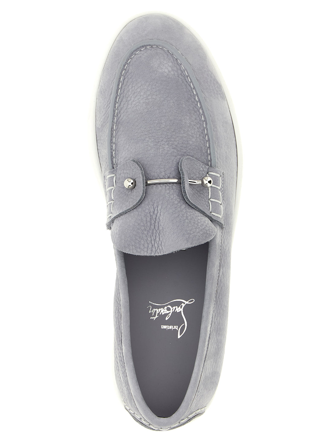 Christian Louboutin Chambeliboat Mocassini - Grigio | 8aa94d0d4b3956d97d67a43a54d085eba58cd4c4