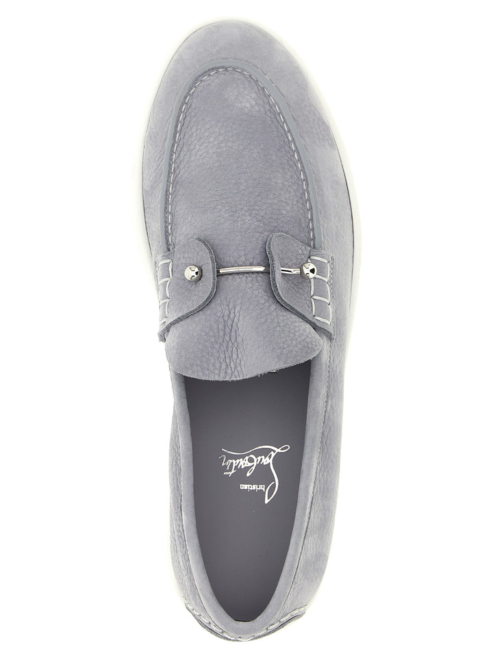 Christian Louboutin Chambeliboat Mocassini - Grigio | 8aa94d0d4b3956d97d67a43a54d085eba58cd4c4