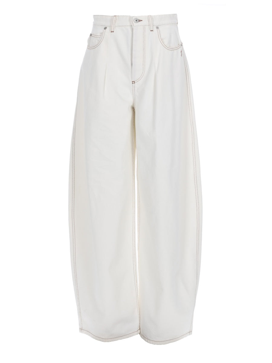 Jacquemus Jeans - White | bedba93c0a2d8a180c5a29ae8181e1cbe7296c2e