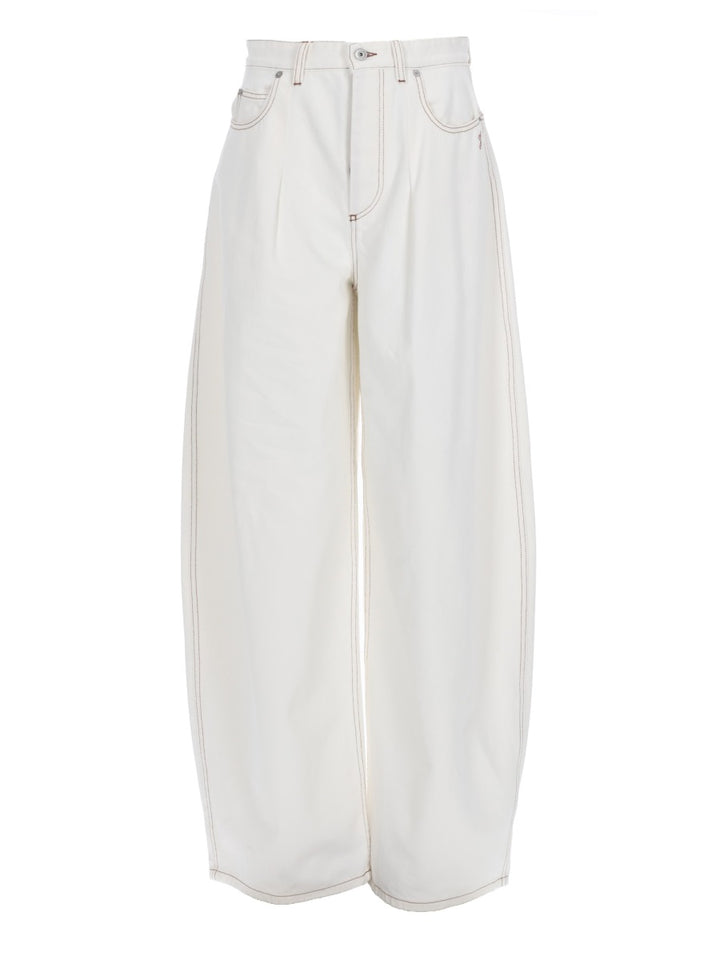 Jacquemus Jeans - White | bedba93c0a2d8a180c5a29ae8181e1cbe7296c2e