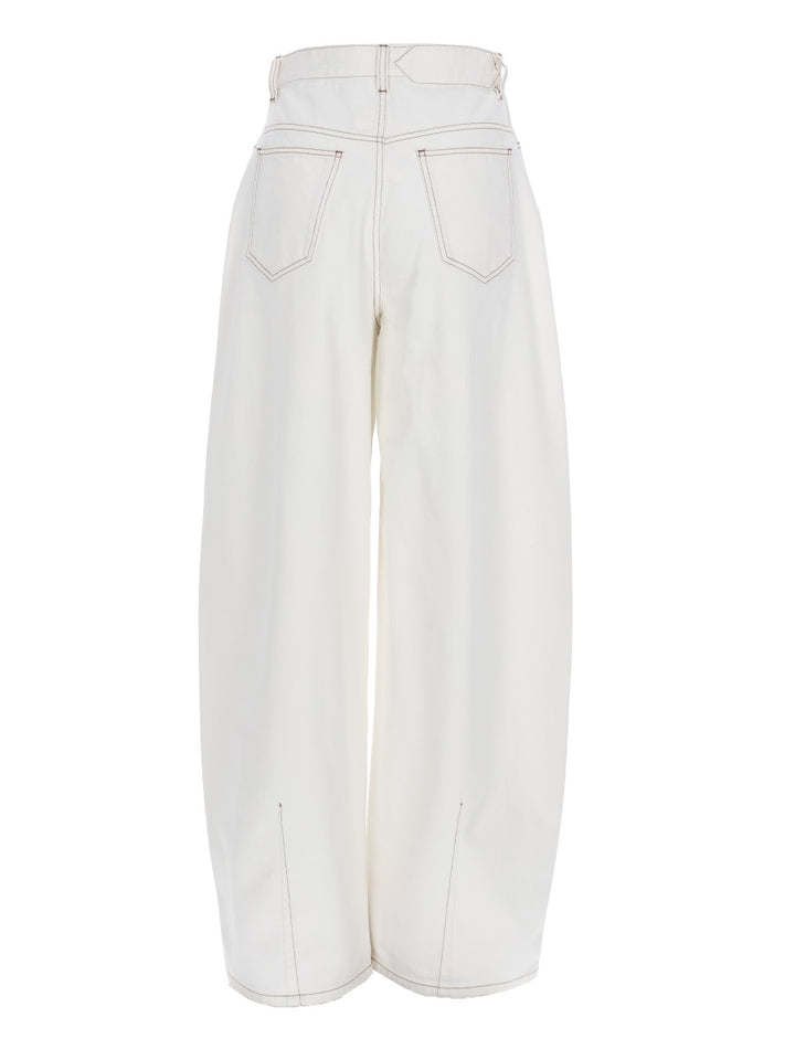 Jacquemus Jeans - White | 70fbddf6caebf1a8ad9df92480ef1189d9b7985d