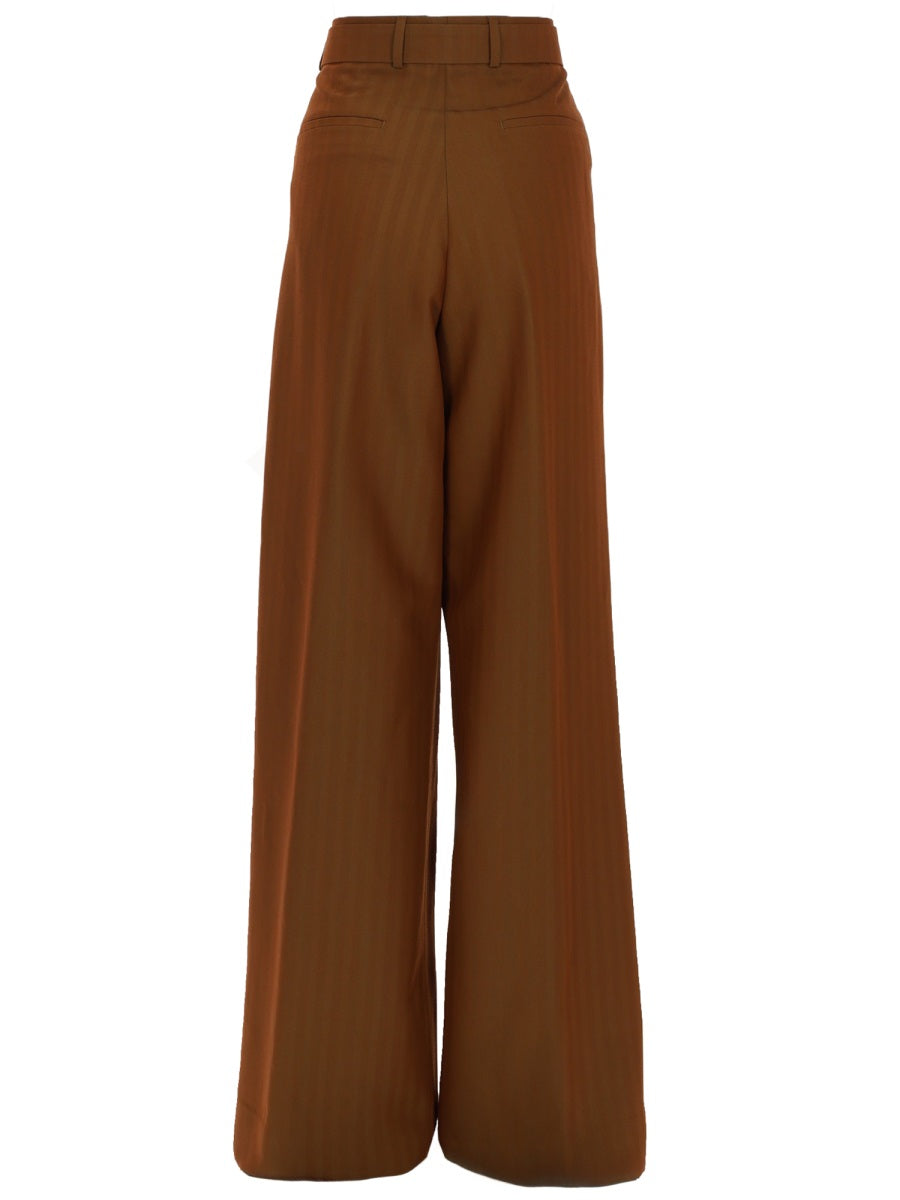 Dries Van Noten Pantaloni - Brown | b3a039298bae815e5f4f154549896a20377d0289