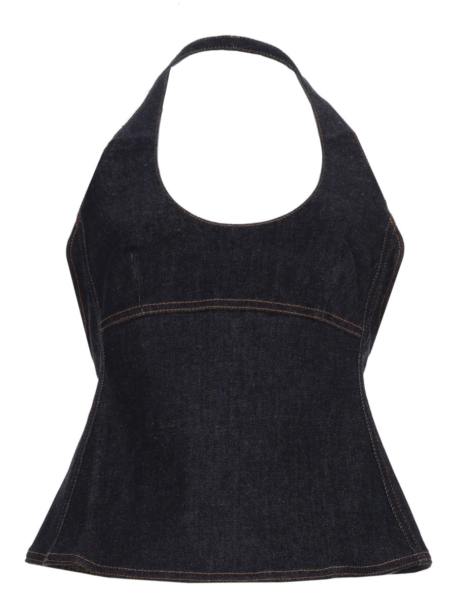 Jacquemus Top - Blue | b9b306cbe991259a8ae02daeaf117b2ae0b7657c