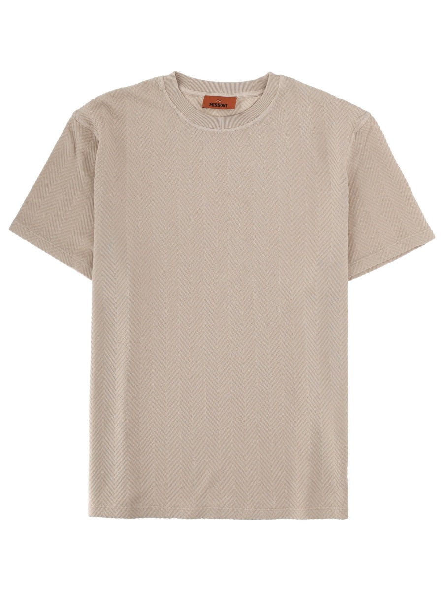 Missoni T shirt - Beige | 97c48db55cbdc36b3fd1b79cb9113dba17da237d