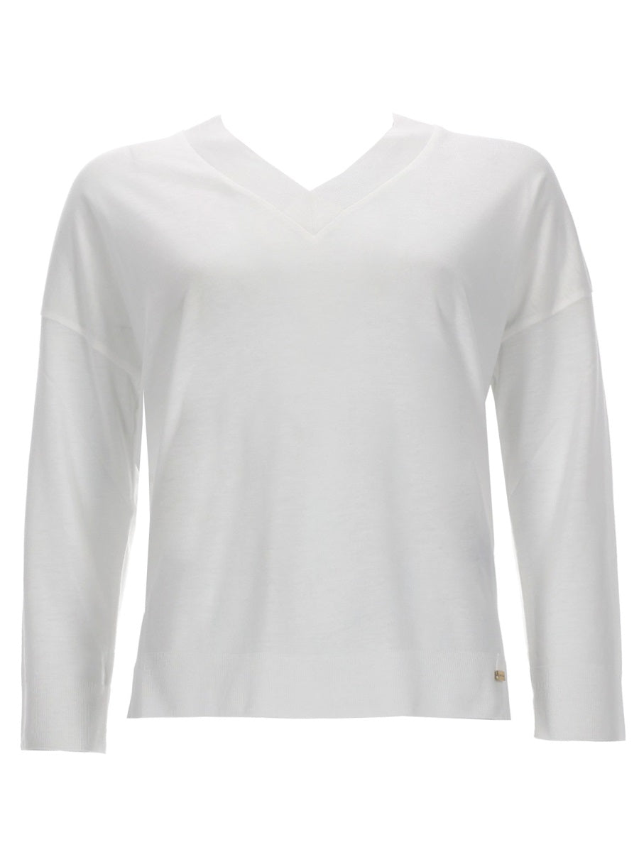 Herno Maglioni - White | 134d3f81d0a87138c48d1cf478ca85cf1c97bb59