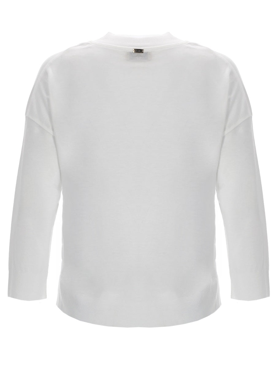 Herno Maglioni - White | e9daa86af9824b0033d503c9f76323e194eb5c21