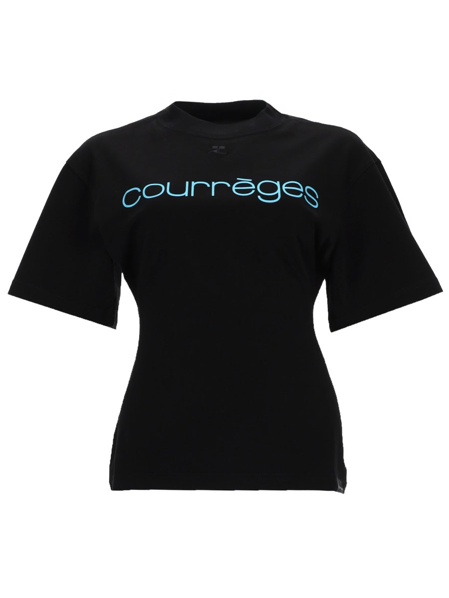 CourrèGes T shirt - Black | fdf1a4123fca5034668bcc5a9a75fa75d0f95813