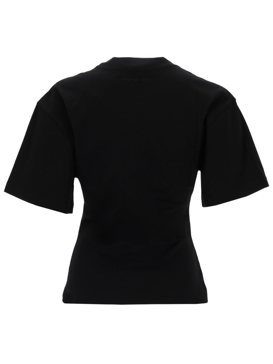 CourrèGes T shirt - Black | 2dc24afa37e5eae55fcfffeaa61d952221365541