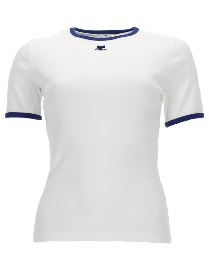 CourrèGes T shirt - White | 1b57caf464813260ad436cbf0c581a8c32394c46