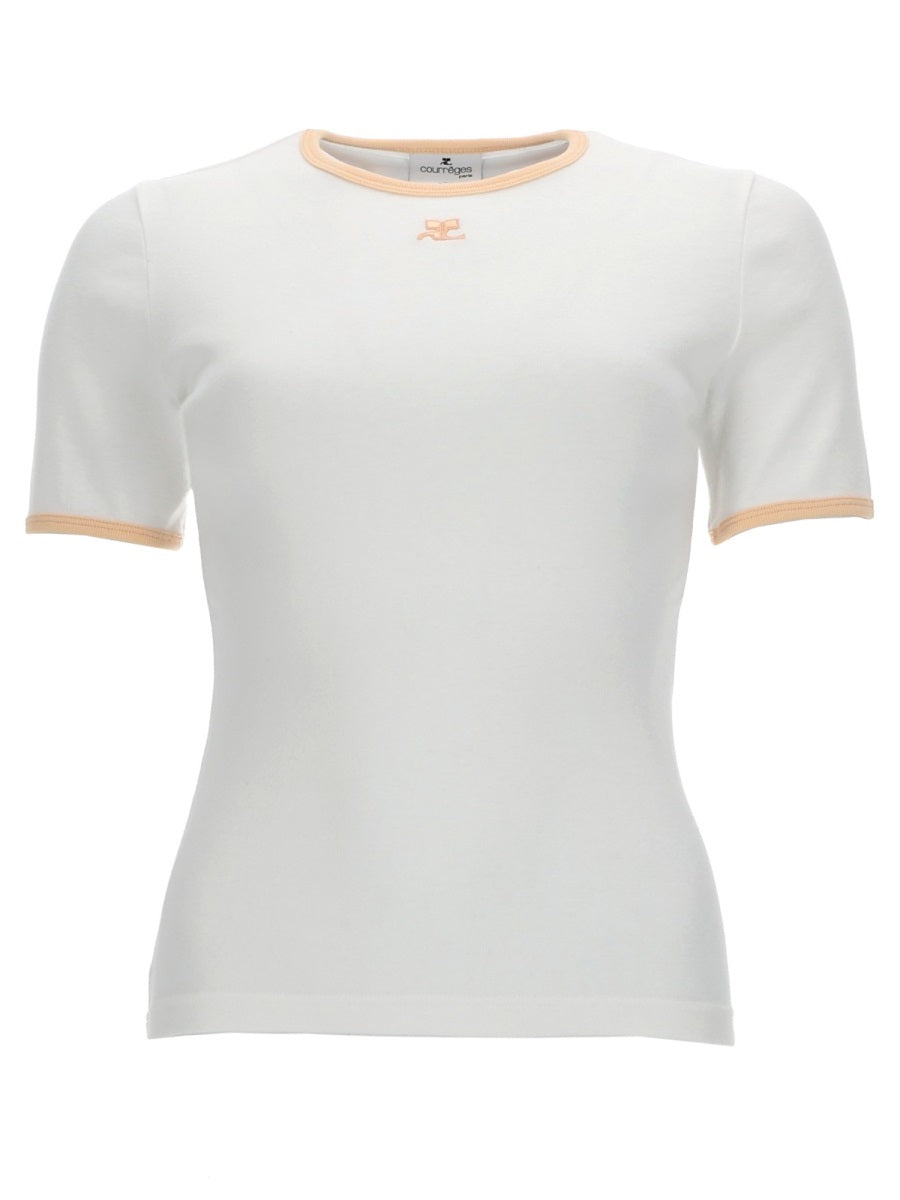 CourrèGes T shirt - White | d576b33511cb11e4d70846dda4bdf8e04a3add15