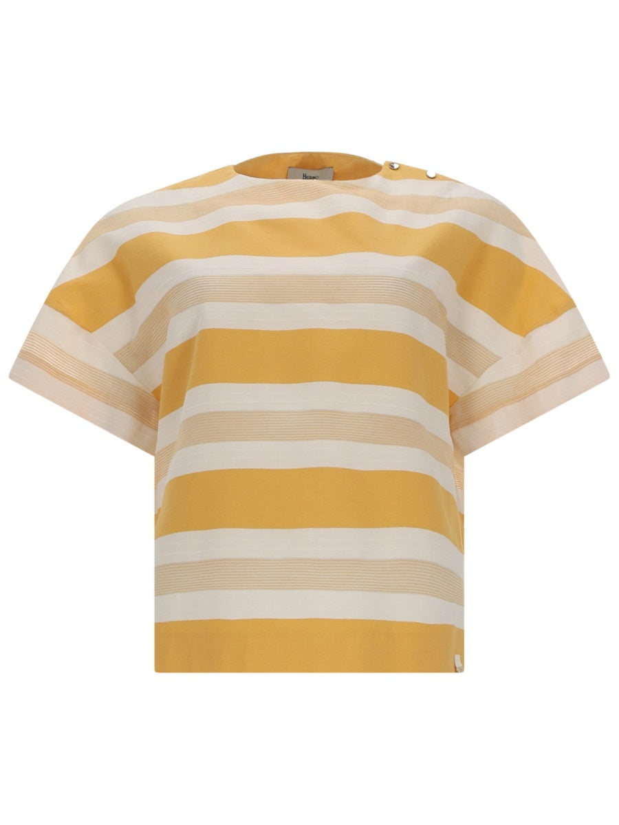 Herno T shirt - Yellow | 2a28b69f1552a6bac3422cc92da37660caa93489