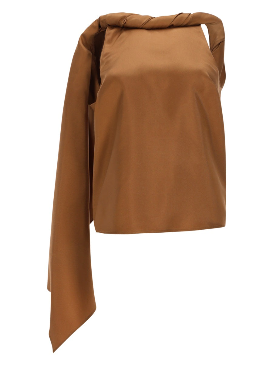 Loulou De Saison Top - Brown | ca2822020347bf6c91f6d2dd96f0eaa116bfb33d