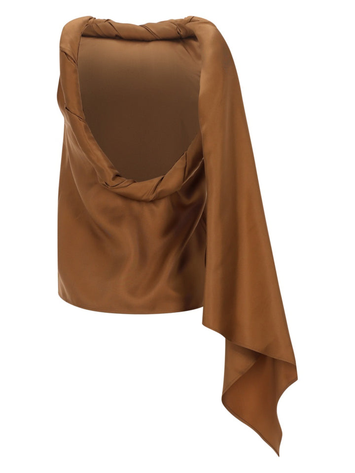 Loulou De Saison Top - Brown | 7aa99f1fc65e14f0eb9971ce4c07696d1d0a6df5