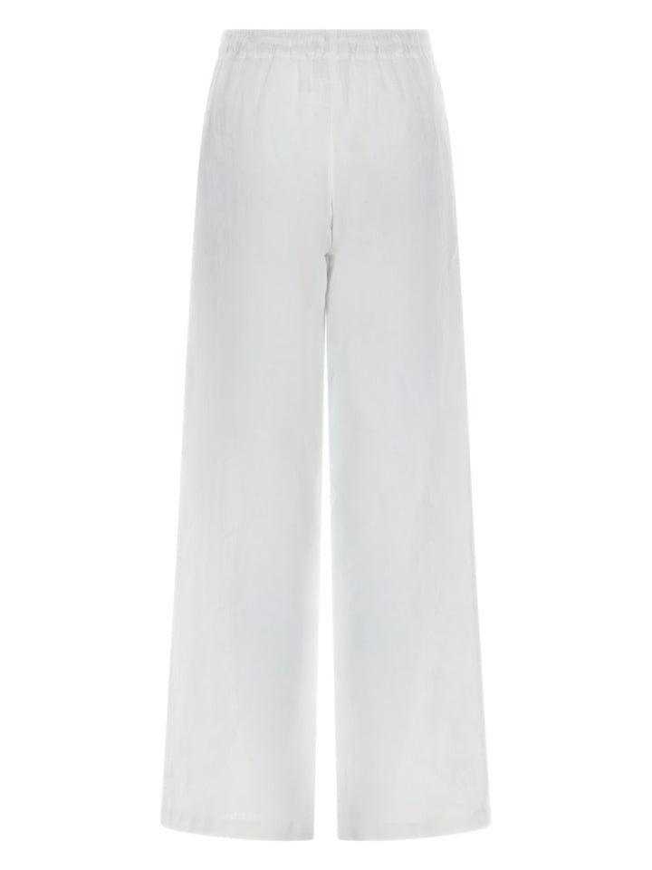 120% Lino Pantaloni - White | a3284c701c357d3038a73110bcf247c710327d1b