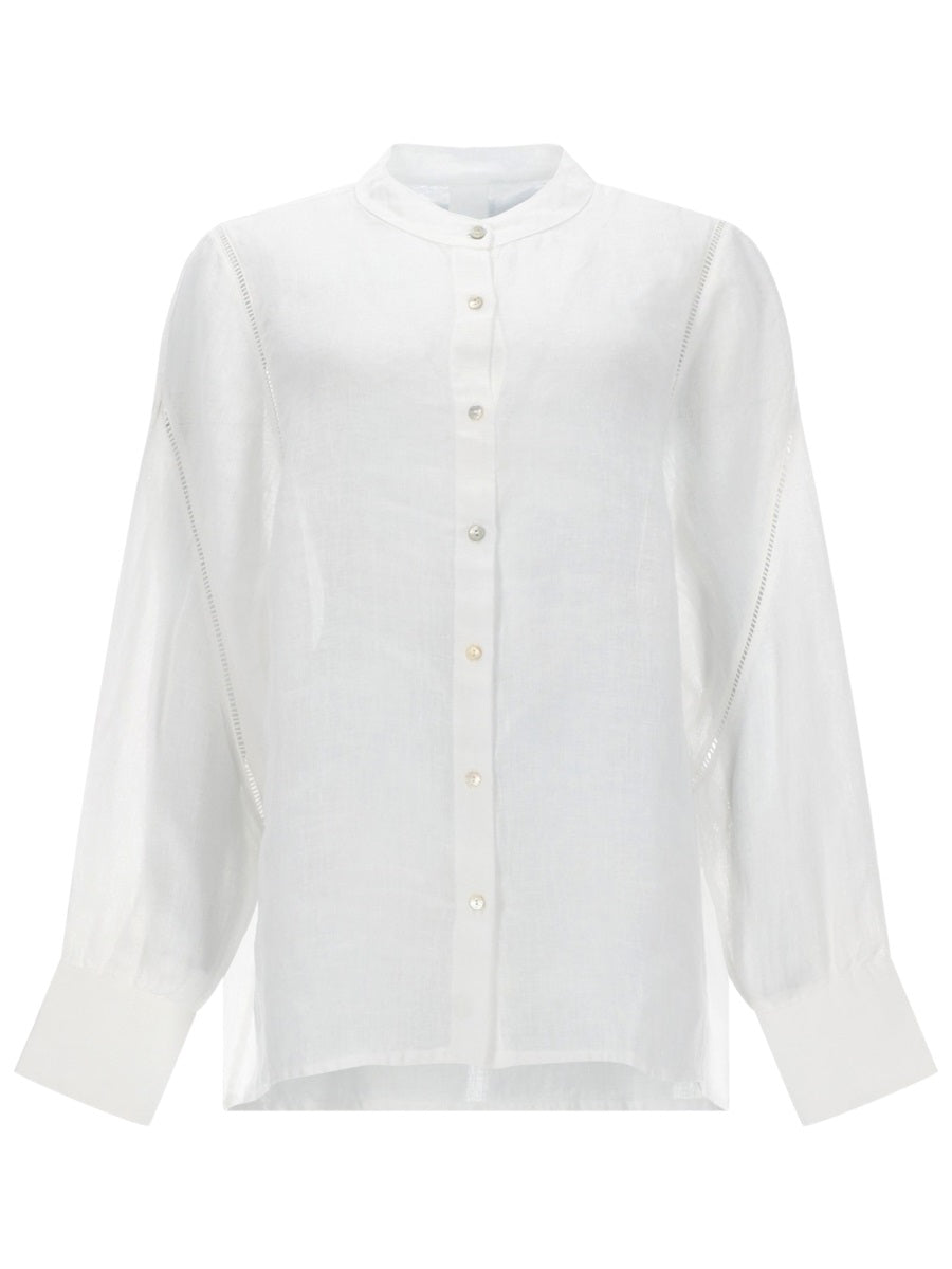 120% Lino Camicie - White | a450028c17a130bfc60865cdac9cf4b7eca6dfaf