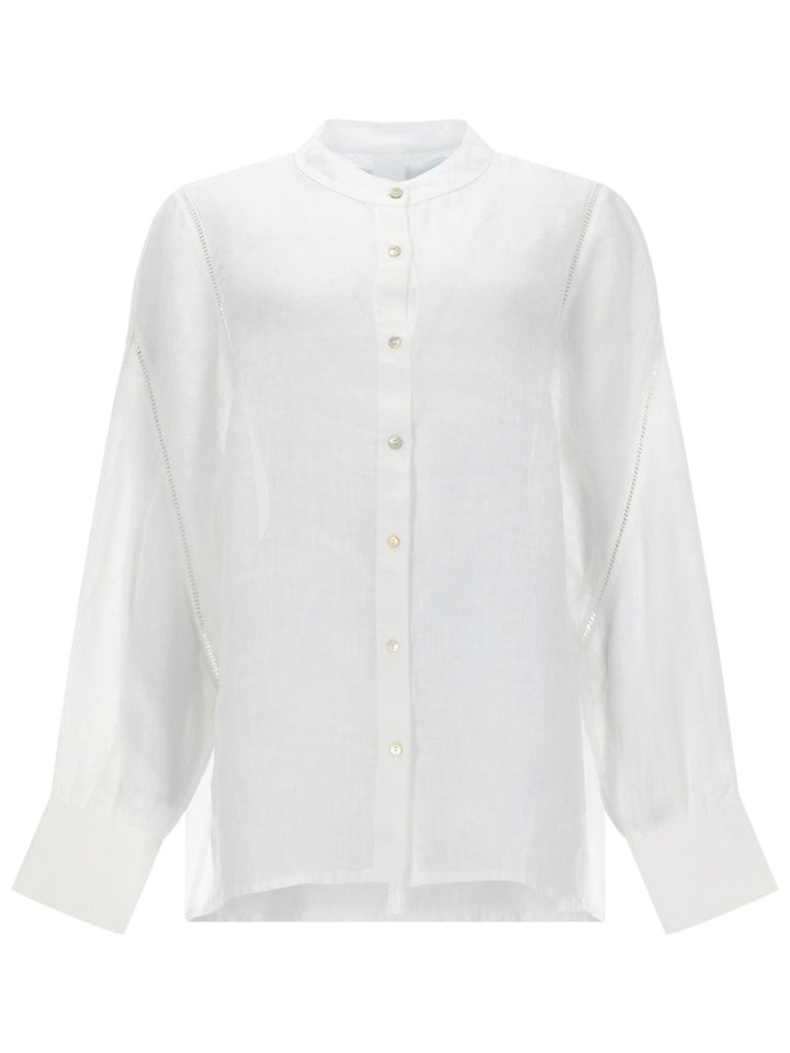 120% Lino Camicie - White | a450028c17a130bfc60865cdac9cf4b7eca6dfaf