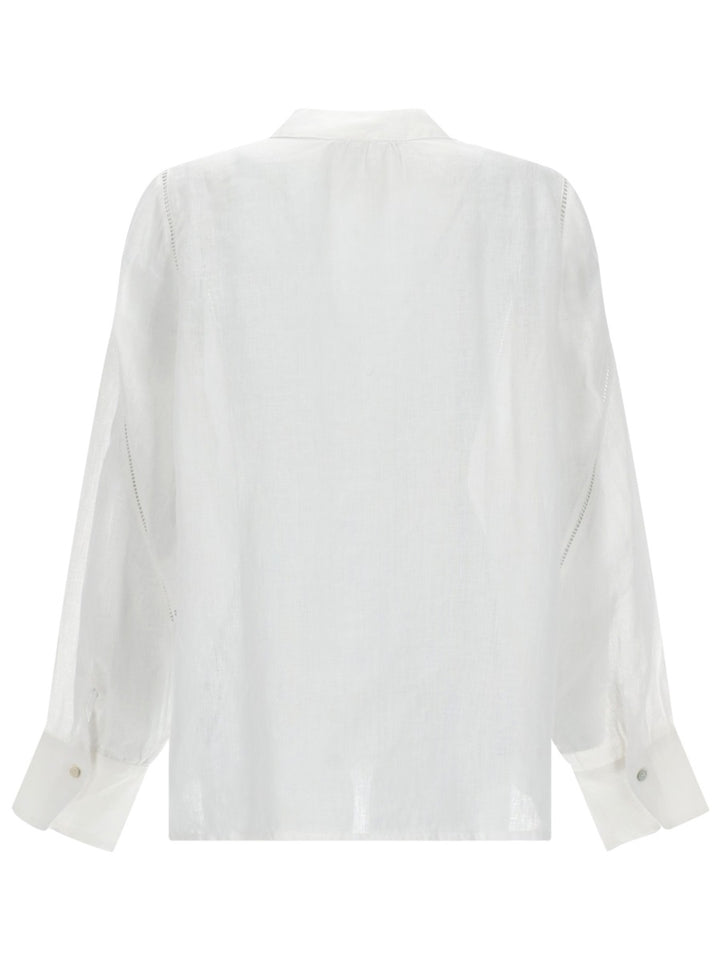 120% Lino Camicie - White | 9f32922e6ed9e367809e69212c9138efbcfd69e1