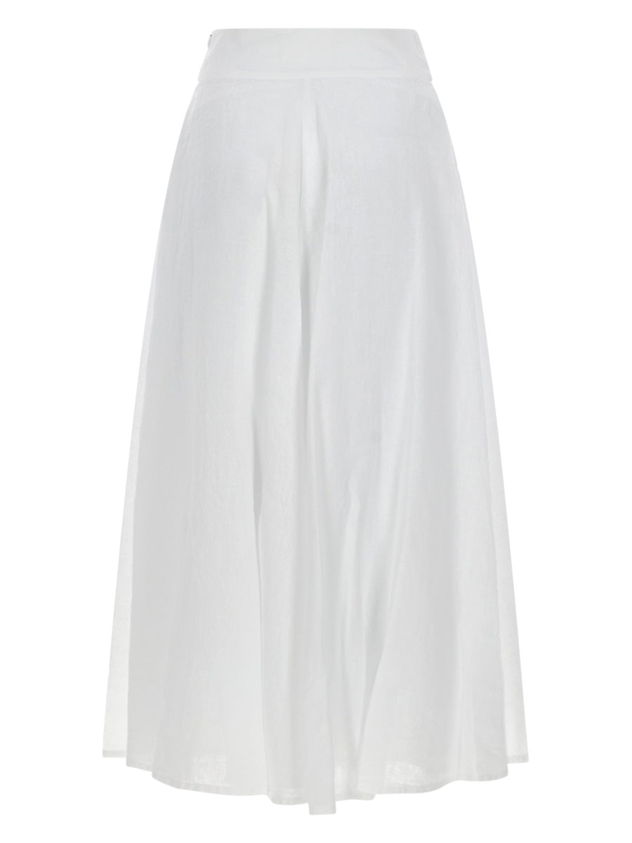 120% Lino Gonne - White | 3f96460597a6cdd8da7d8098108d29ac8fea2949
