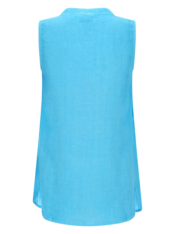 120% Lino Camicie - Azure | 742c649a49d8b5ad91d2875c719763af9c3026af