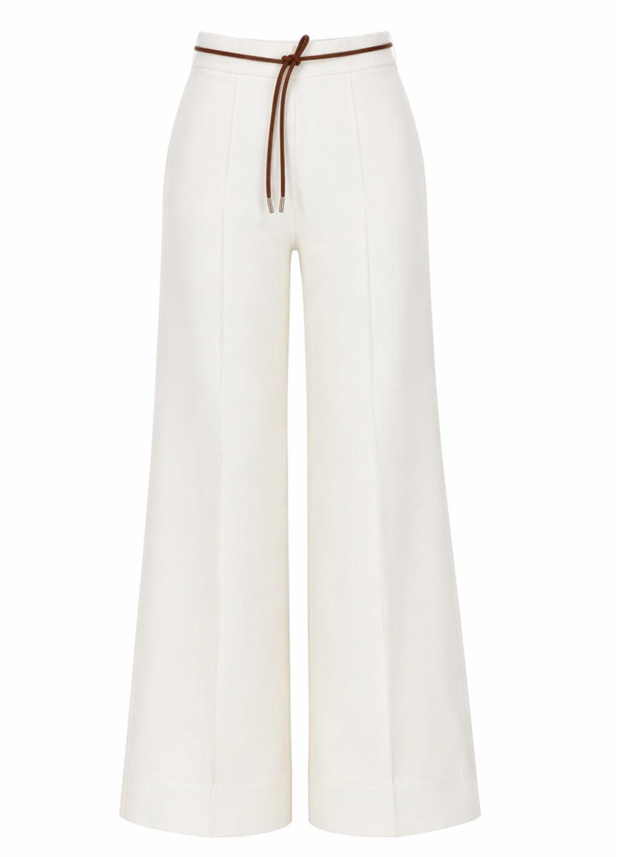 Herno Pantaloni - White | 1e186eb9a8537081824e8fd119c4aa6fe9a58877