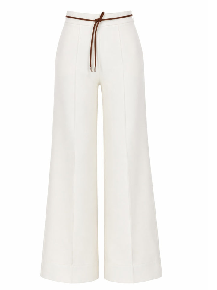 Herno Pantaloni - White | 1e186eb9a8537081824e8fd119c4aa6fe9a58877