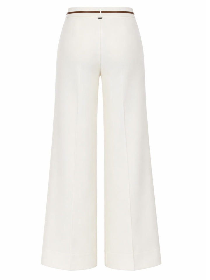 Herno Pantaloni - White | 115100df047f557edaad36b2c0c31ad296f4a56d