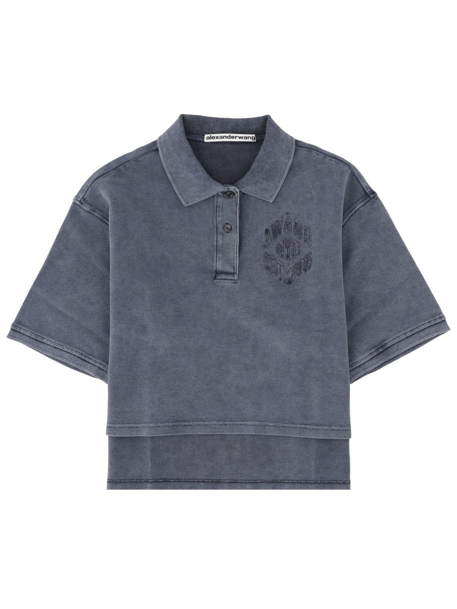 Alexander Wang Polo - Blue | e8523afbc78129852f344920d1909a1850d62e7f