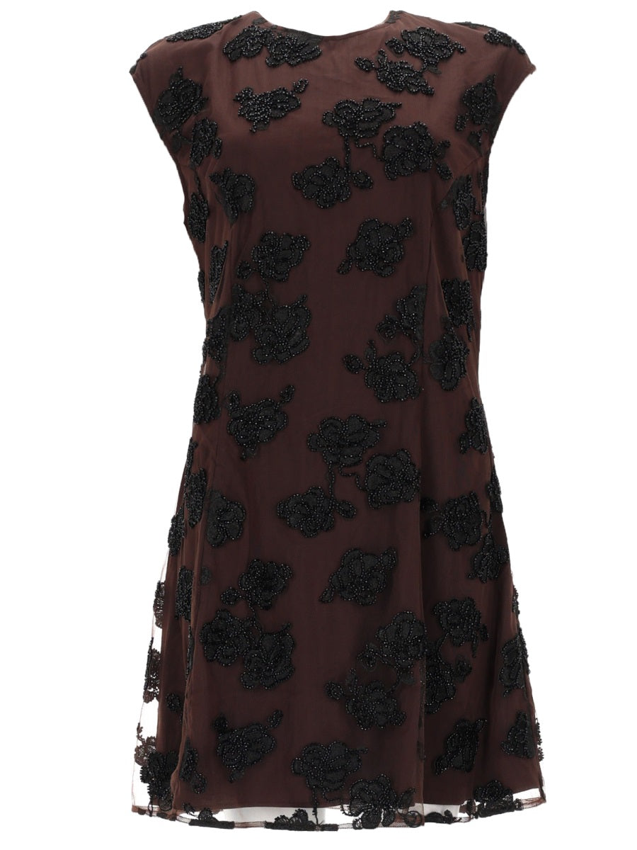 Rotate Birger Christensen Abiti - Brown | 9ce654f75e596ee65785614dc1006fb322678418