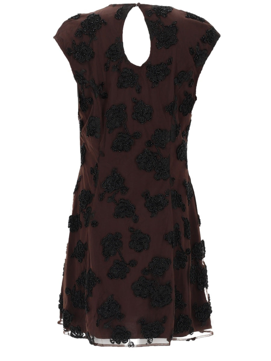 Rotate Birger Christensen Abiti - Brown | 3dfb277603dd073bf741209ce670bd34812fafd8