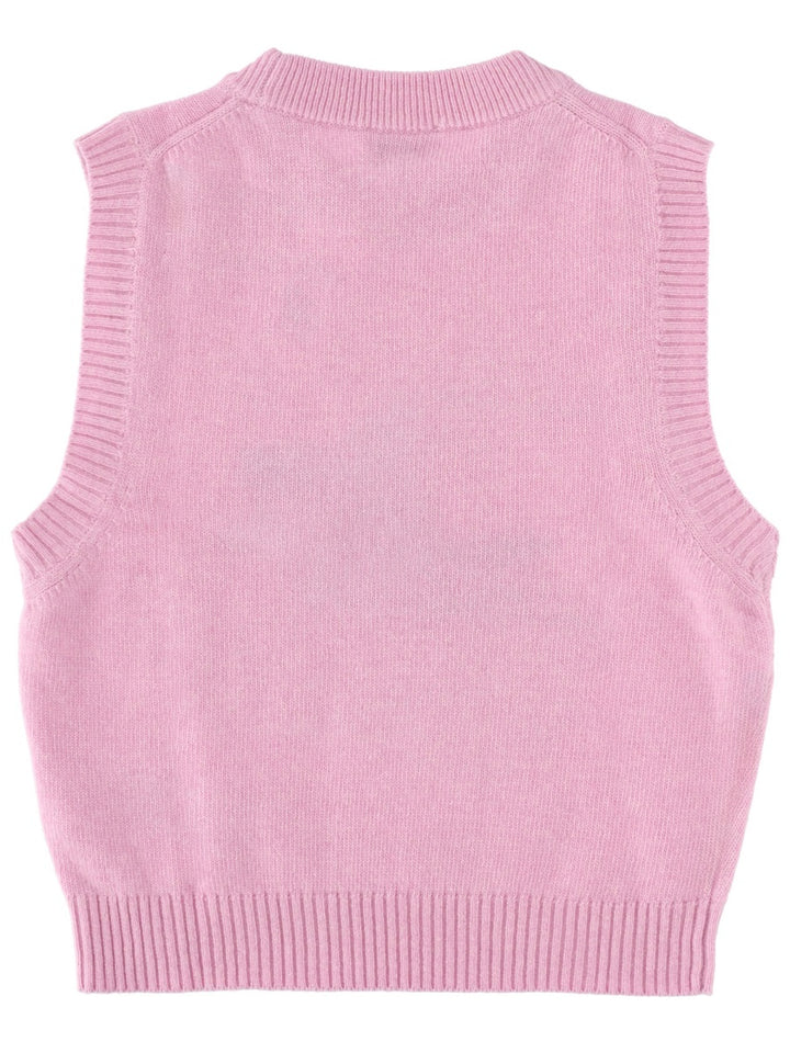 Ganni Gilet - Pink | d9971da8fa0ffdb80b203f29f34ac82e108315b9