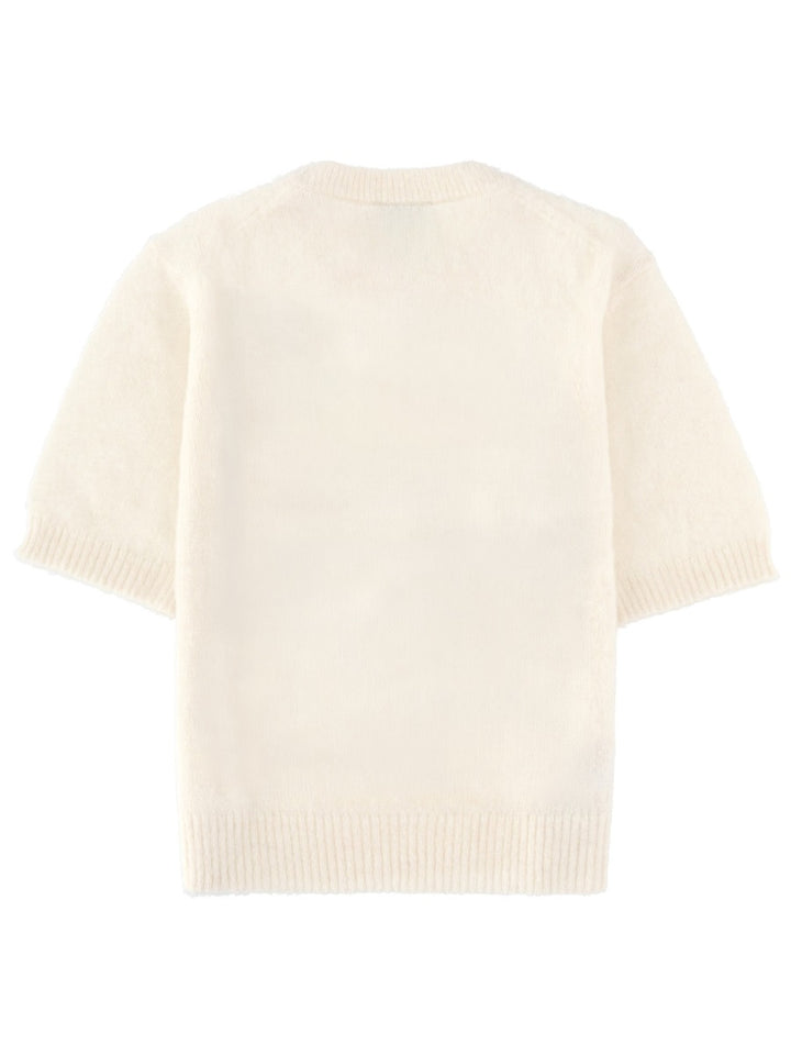 Ganni Maglioni - White | b6273c76dfd7c5282cdea8c296b0a843e6fab94d