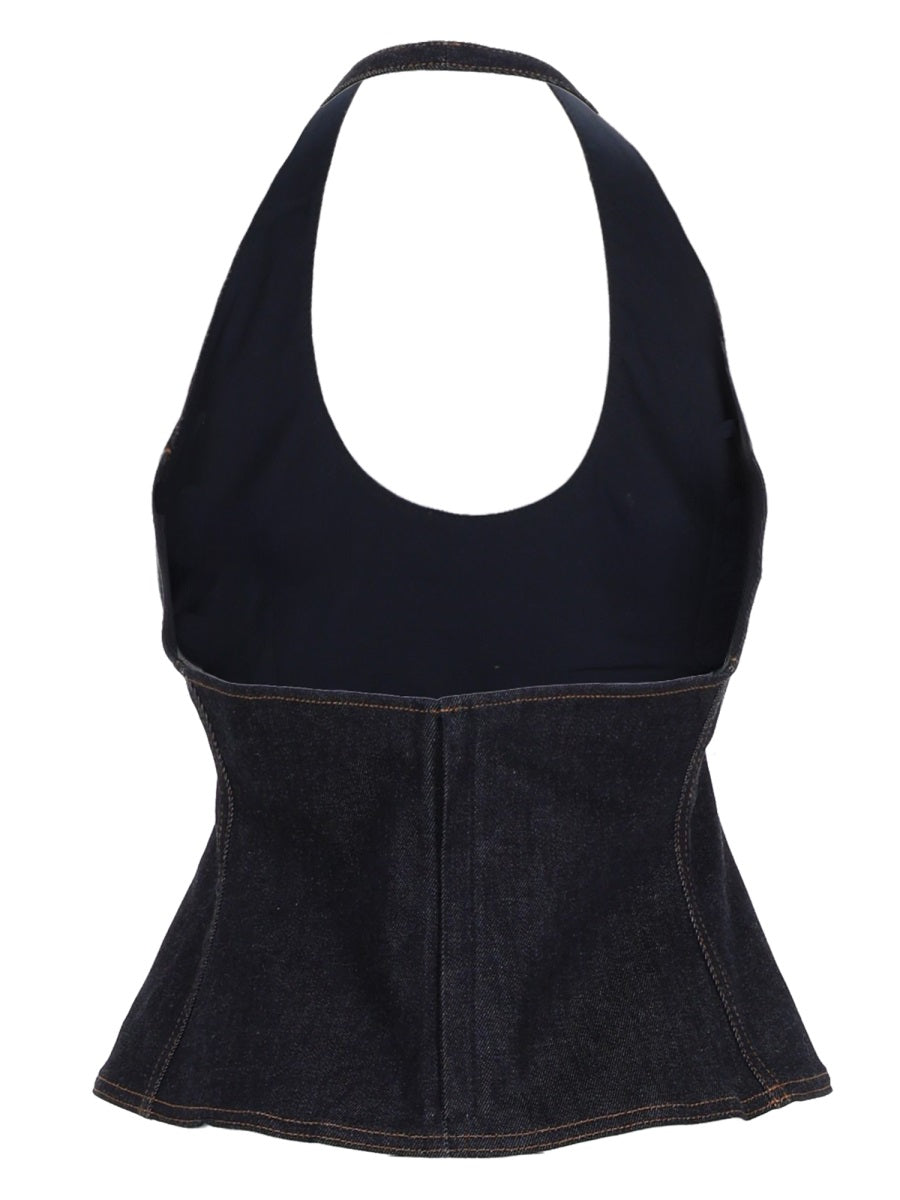 Jacquemus Top - Blue | ce61cda692836445d6be8620ed987c7147fd46f9