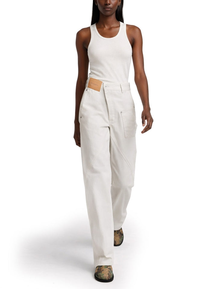 Jw Anderson Jeans - White | 7e7ea9fc2b2c0244ebc3bc049c479f06038862bd