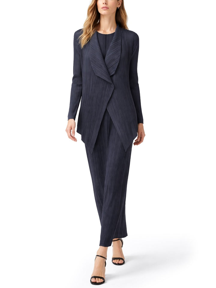 Pleats Please Issey Miyake Maglioni - Blue | ab04eef1d96764c9105013917fb8e463c3d69eed
