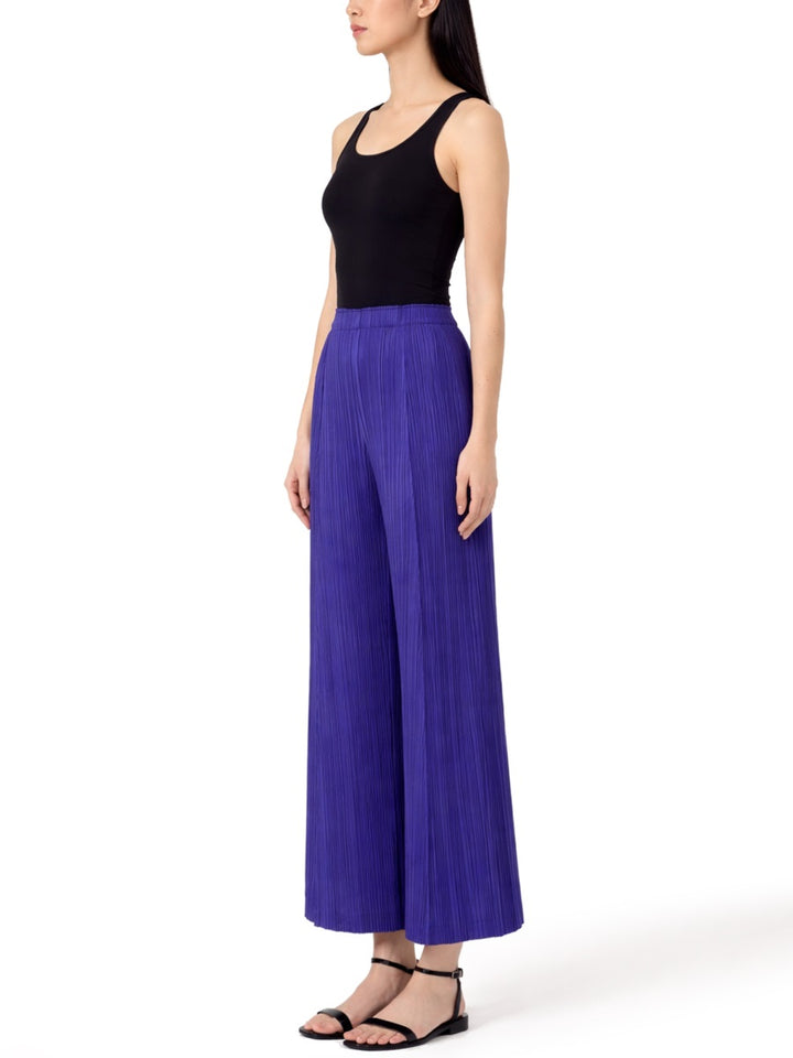 Pleats Please Issey Miyake Pantaloni - Purple | c0ce88f59f952b37b67dc07f07d18d19eb905ff0