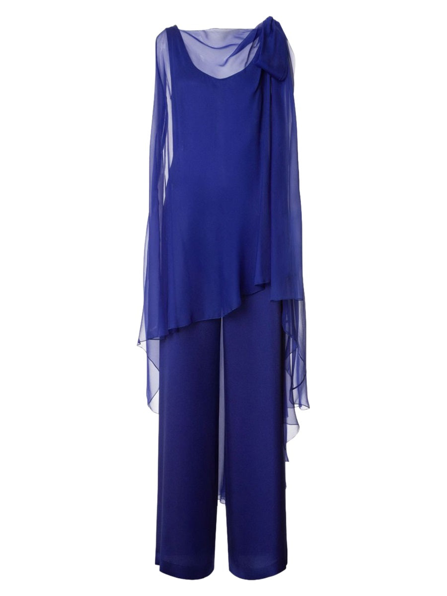Alberta Ferretti Tute Intere - Blue | bf47efc767a2f3322e8a425b26d0204c1d3eb592