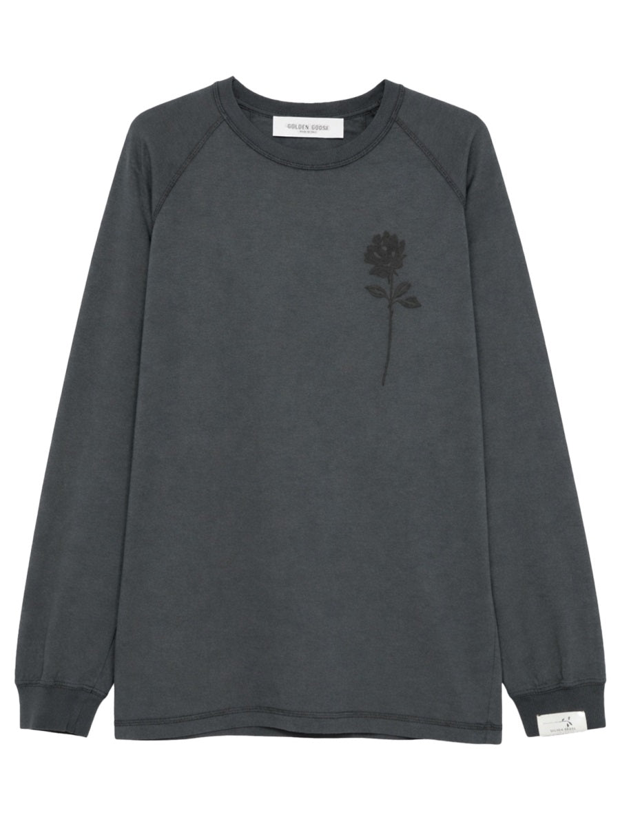 Golden Goose T shirt - Charcoal | 47c5c563176c4e3b41faee88fe3692ccaf9e2711