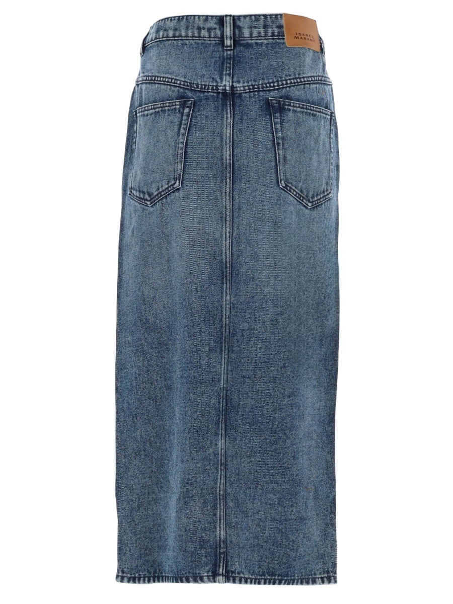 Isabel Marant Gonne - Blue | 9f0341b74d699a32dbf816280cf1feb4295a71b4