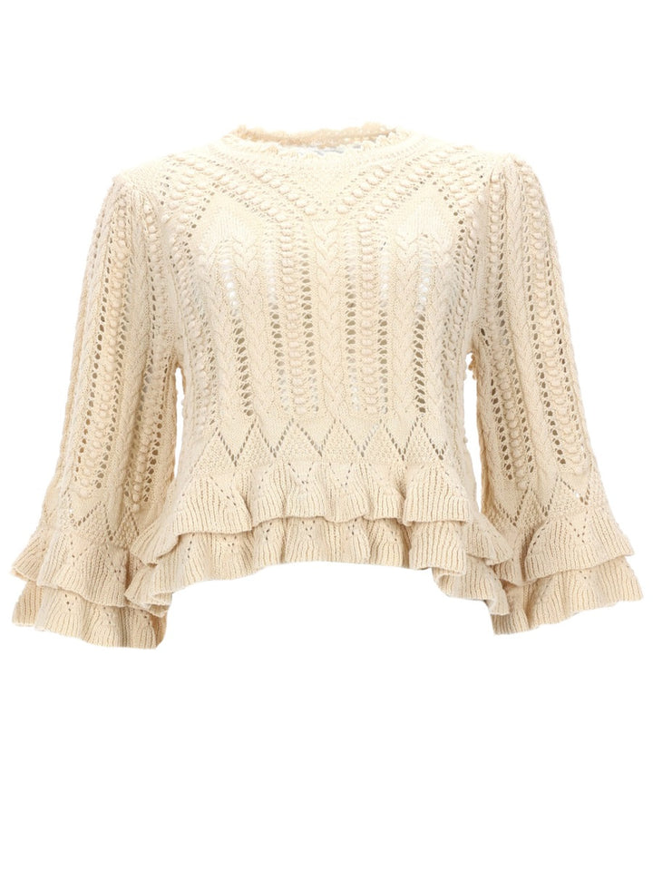 Isabel Marant Etoile Maglioni - Ivory | 7cbc8ad8b768fbc3ee2c2244f5ab9ec5a0c15fb0