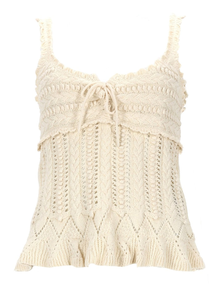 Isabel Marant Etoile Top - Ivory | 58481551258738aef6f3d090e145cefeffb26a88