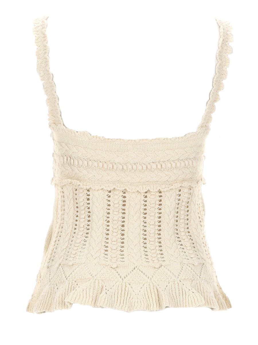 Isabel Marant Etoile Top - Ivory | 2e56af6b1bb9b704db5d3b02b9d6f4320c17b98f