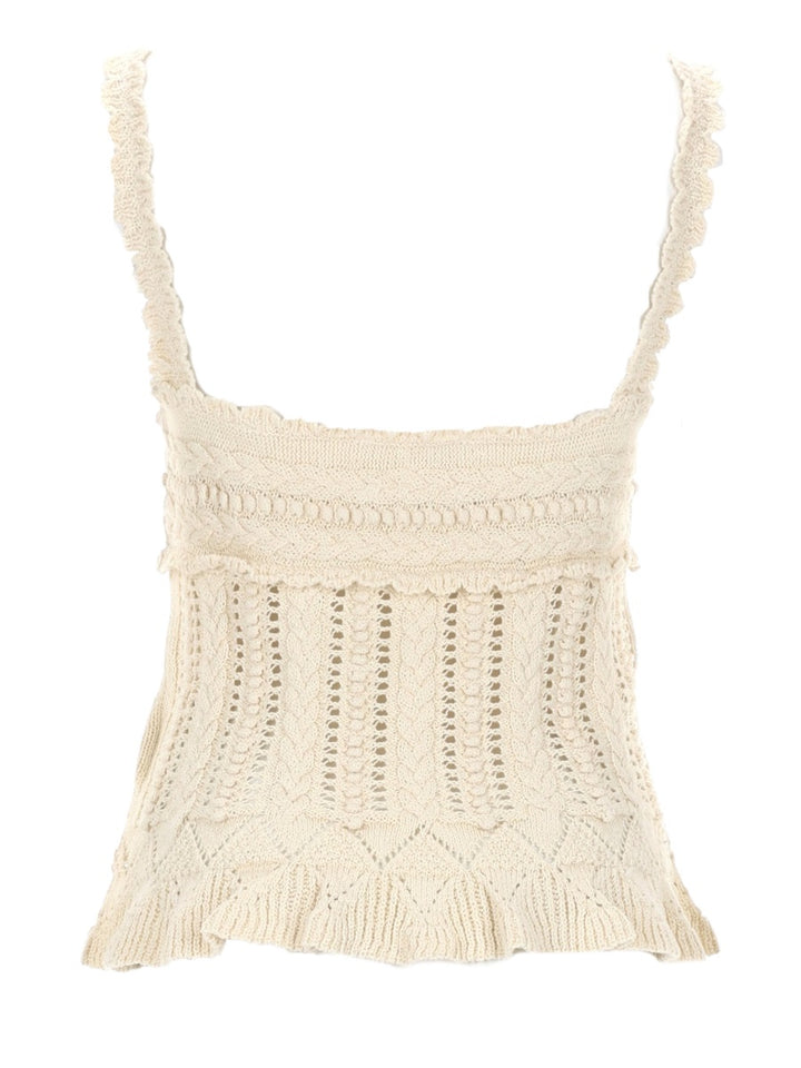 Isabel Marant Etoile Top - Ivory | 2e56af6b1bb9b704db5d3b02b9d6f4320c17b98f