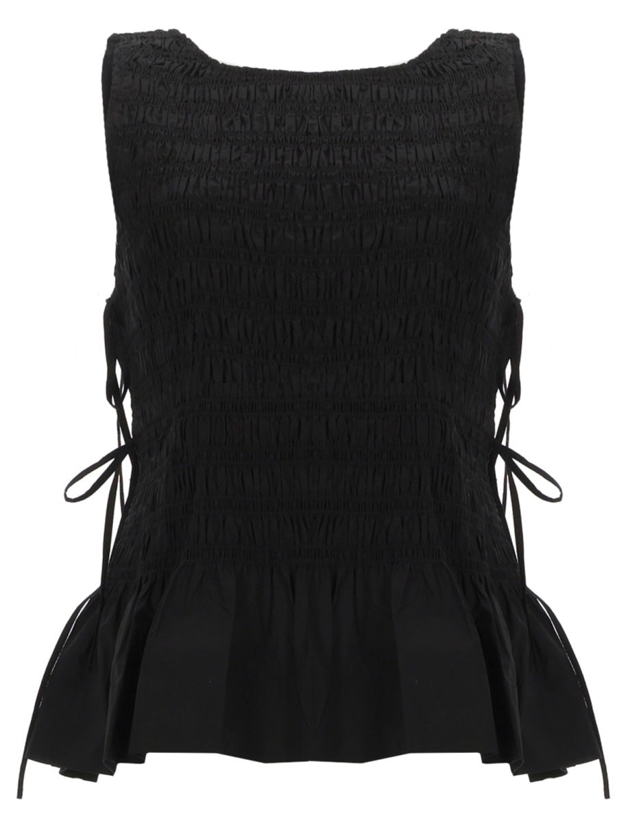 Ganni Top - Black | 0019ae7a2b5876539b8ec1c1d2382e36f5c71b01