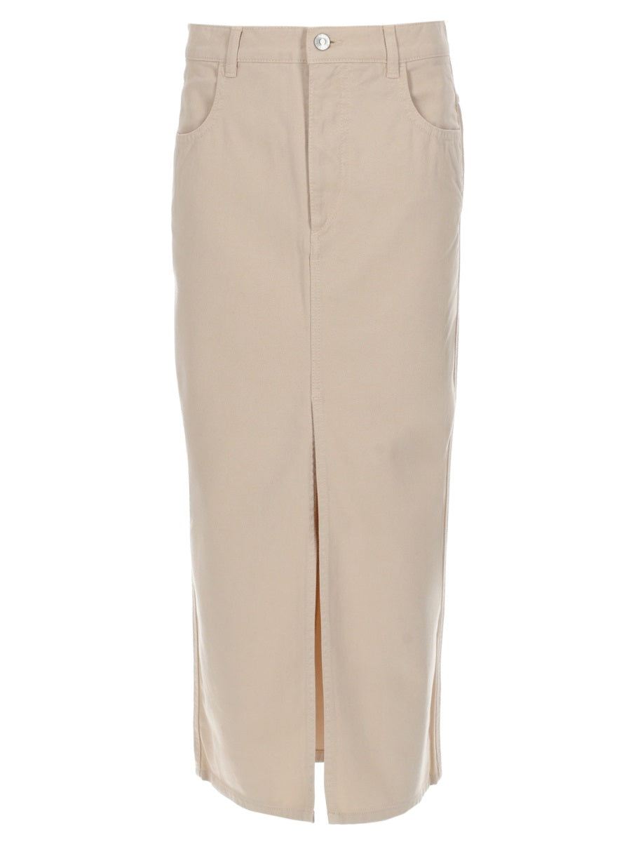 Isabel Marant Gonne - Beige | 73758e786d4126f16c299fe664e9c9498318e385