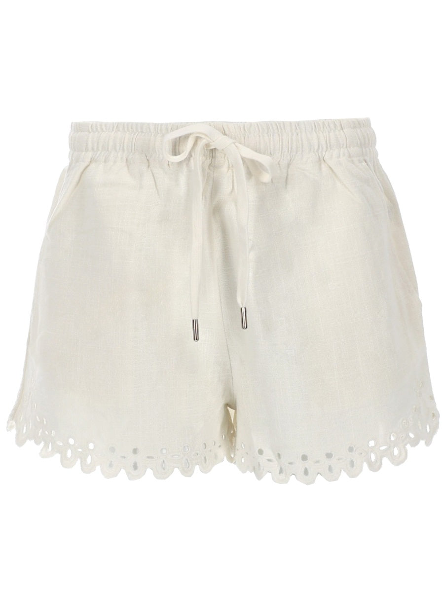 Isabel Marant Etoile Shorts - White | 91942ecabcbb0d2541ea8ba15a10e47a1e8dffe1