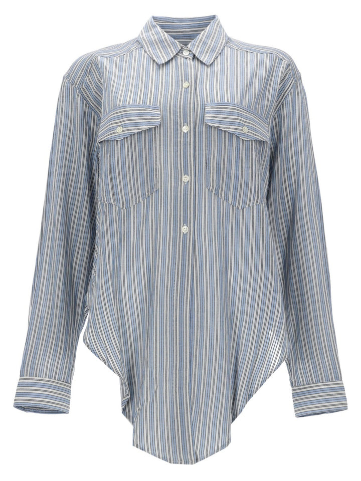 Isabel Marant Etoile Camicie - Azure | 2da436c640a9aa3f4a9d91a504d7c60dfb151da5