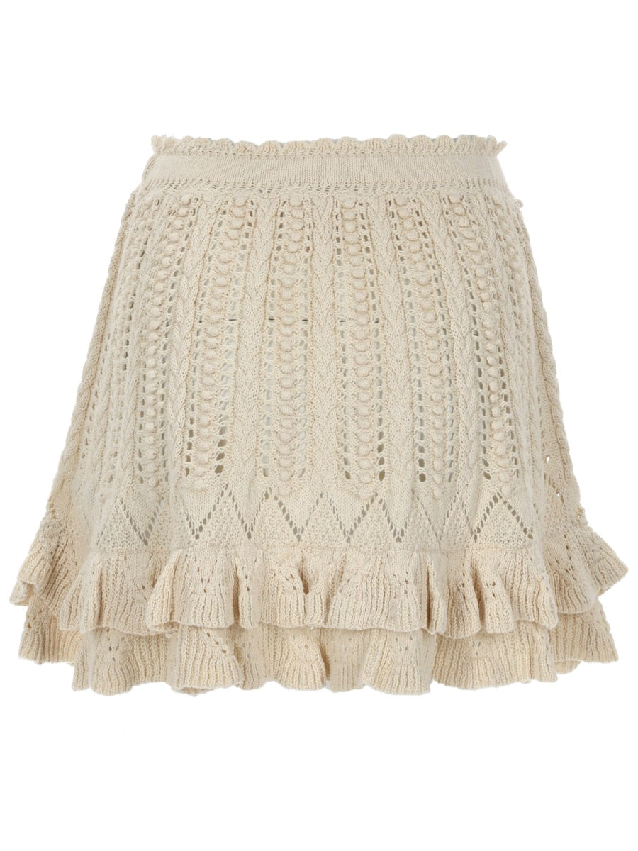 Isabel Marant Etoile Gonne - Ivory | 0c212ae7805c48c9e9774e1688d1fa2a9d9e1392