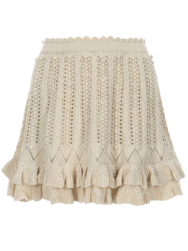 Isabel Marant Etoile Gonne - Ivory | c25589209c58d21eaef4527f8ece1696cc55bb16